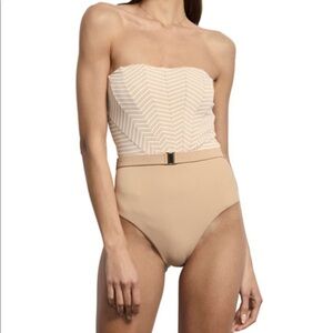 AMAIO BRIGETTE ONE PIECE SWIMSUIT NEW NO BELT